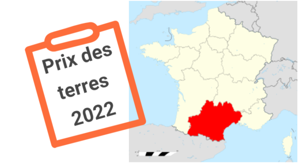 A 7000 €/ha, le prix des terres en Occitanie est en hausse de 6,5 % en 2022